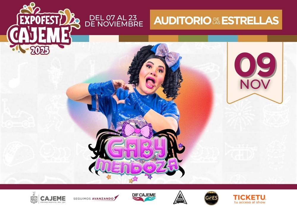 GABY MENDOZA - EXPO FEST CAJEME