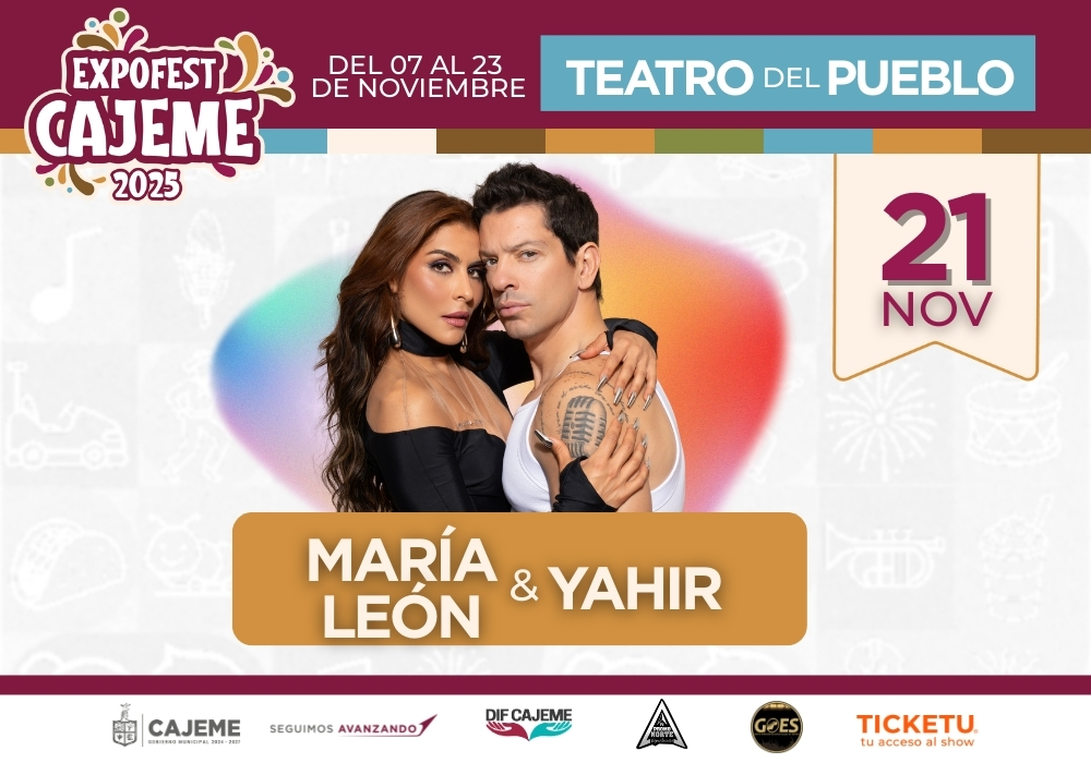 MARIA LEON Y YAHIR - EXPO FEST CAJEME