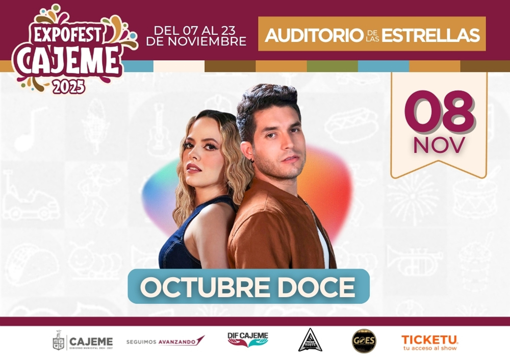 OCTUBRE 12 - EXPO FEST CAJEME